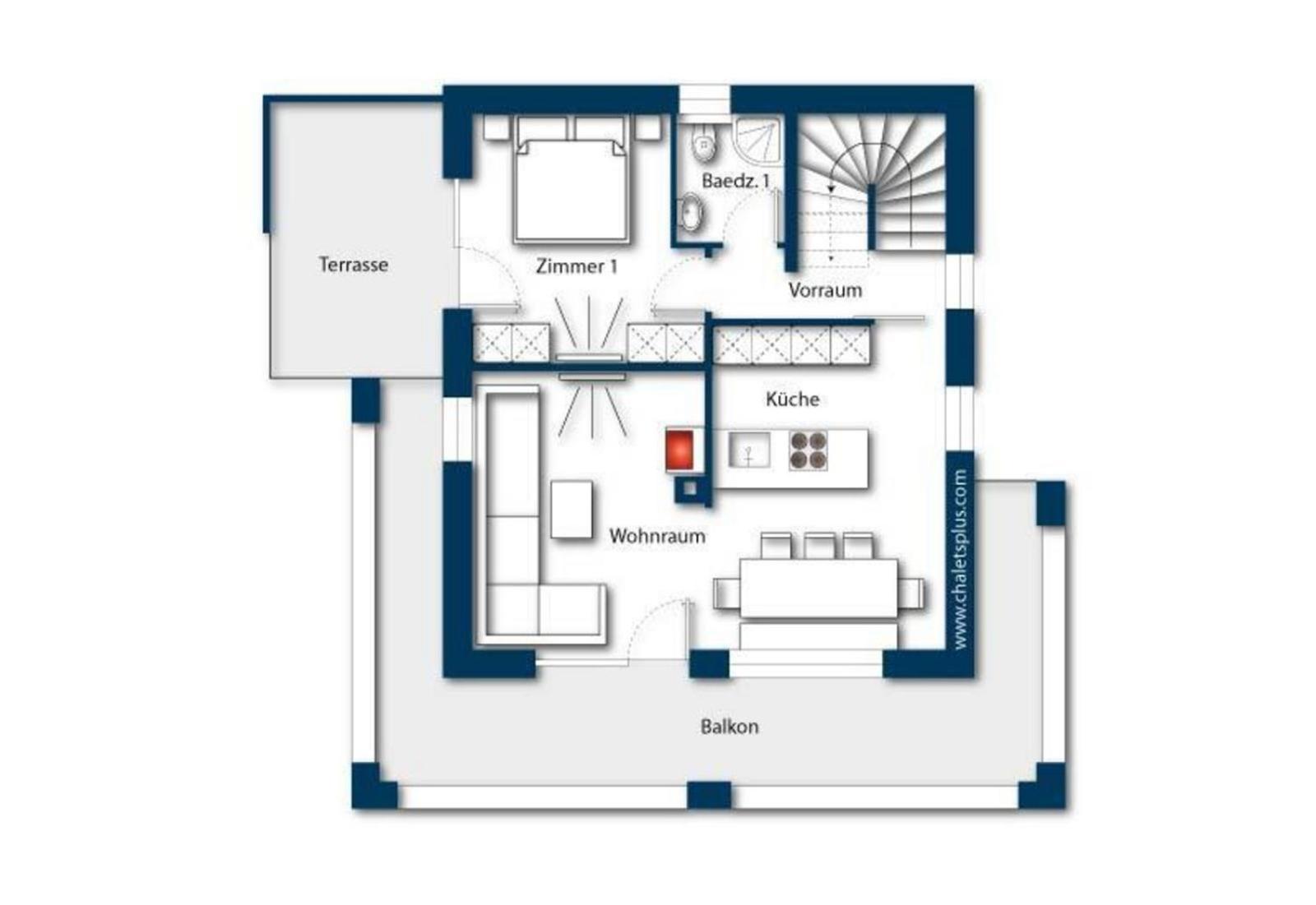 Nationalpark Chalet Quirl Neukirchen am Grossvenediger Luaran gambar